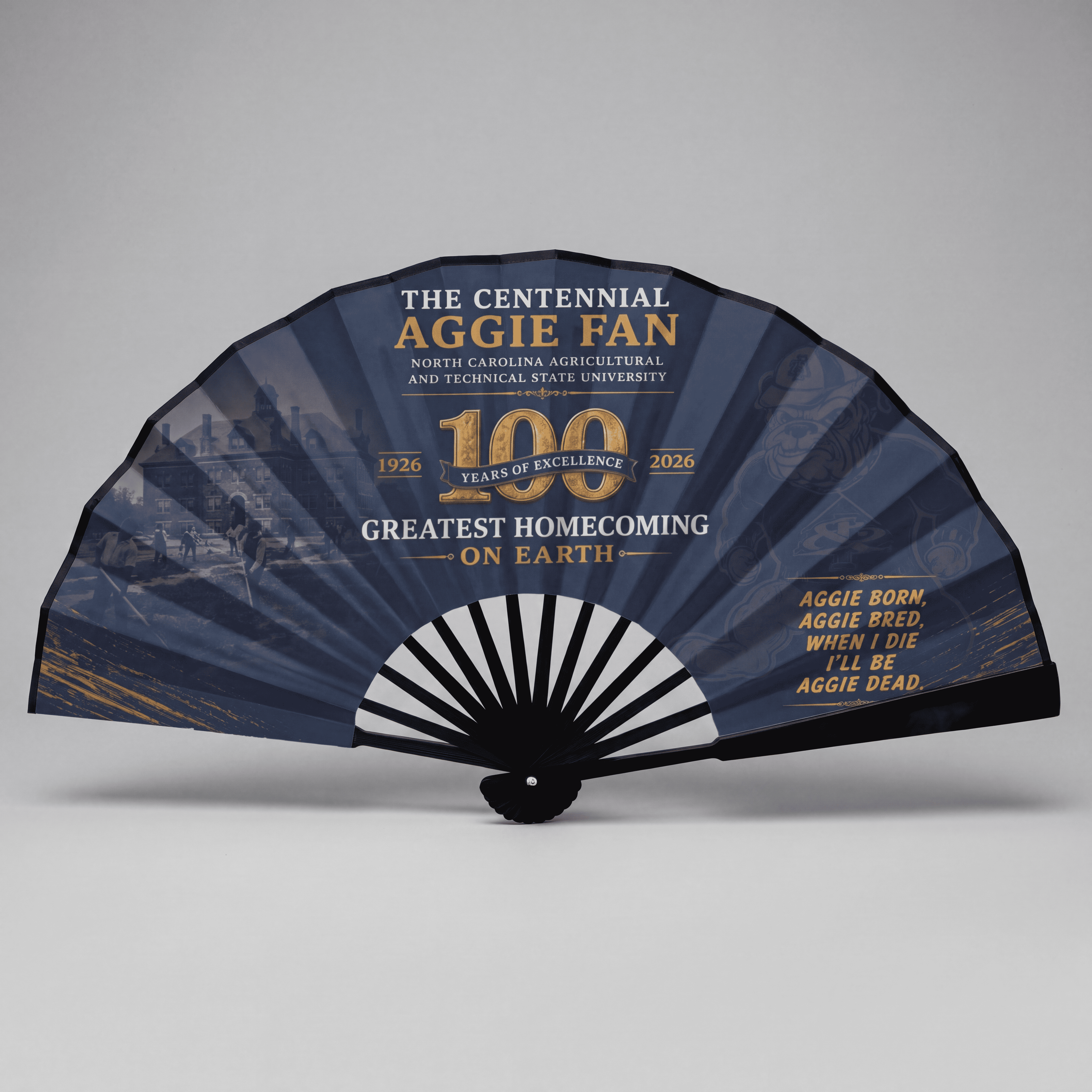 The Centennial Aggie Fan